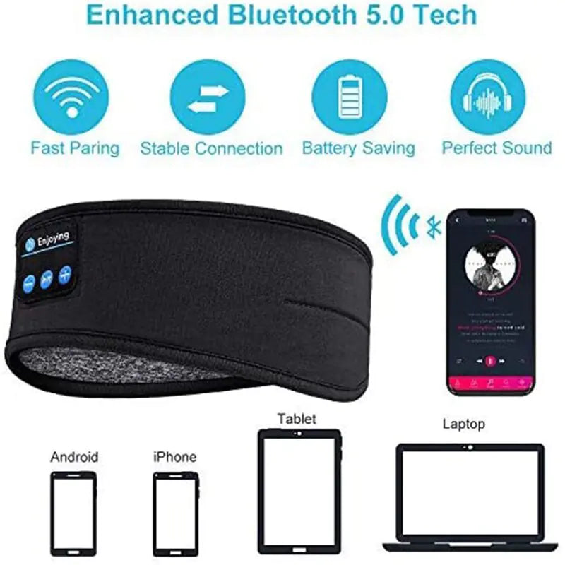 Bluetooth Elastic Wireless Headband™